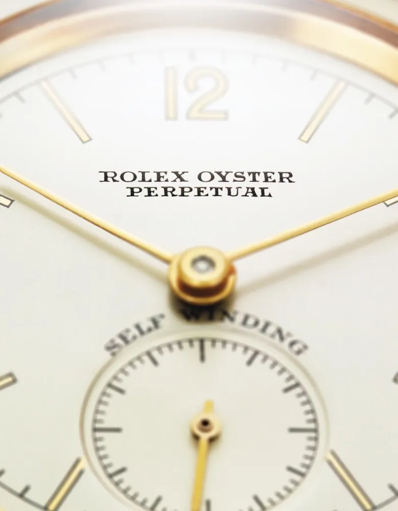 Rolexklocka detaljbild